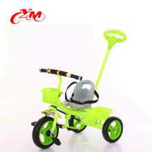 CER genehmigte heißes verkaufendes Babydreirad / 3 Rad kleines trikes Dreirad / preiswertes Preiskleinkinddreirad mit Griff